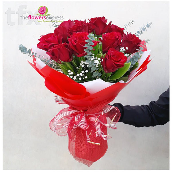 Red Roses Ecuador A Dozen of Red Ecuadorian Roses(R02) – TFXPH Flowers and Gift Shop